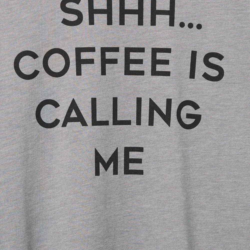 Torrid Coffee Calling Signature Jersey Crew Everyday Grey T-Shirt sz 3x NWT - Picture 4 of 4